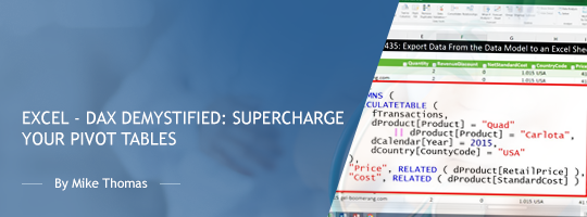 Excel - DAX Demystified: Supercharge Your Pivot Tables